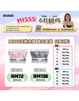 【JessC recommend】MISSS Disposable Underwear (7pcs per pack)